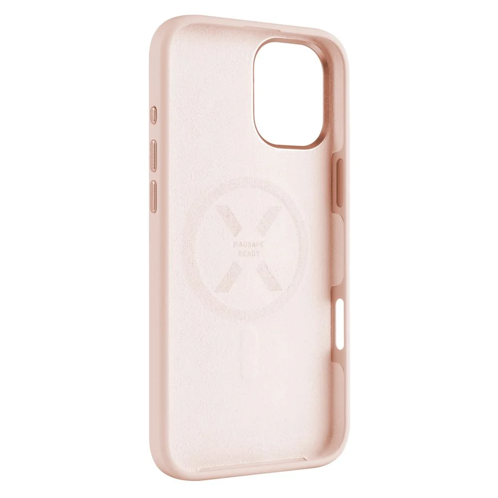 FIXED MagFlow Apple iPhone 16+, růžový