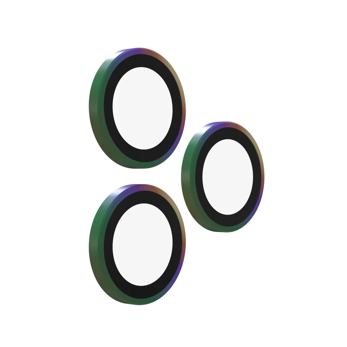 ZAGG Ochranná čočka Premium pro Apple iPhone 17 Pro/Pro Max/16 Pro/Pro Max/15 Pro/Pro Max - duhová