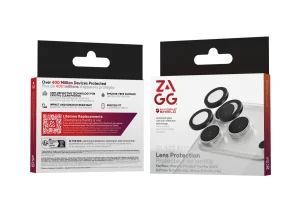 ZAGG Ochranná čočka Premium pro Apple 17 Pro/17 Pro Max/16 Pro/16 Pro Max/15 Pro/15 Pro Max - černá - obrázek 2