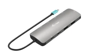 i-tec USB-C Metal Nano dokovací stanice 2x HDMI, PD 100W - obrázek 3