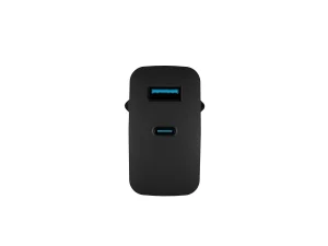 Univerzální USB nabíječka Natec RIBERA GaN 45W, 1X USB-A, 1X USB-C, černá - obrázek 3