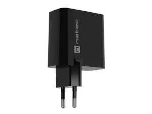 Univerzální USB nabíječka Natec RIBERA GaN 45W, 1X USB-A, 1X USB-C, černá - obrázek 5