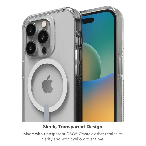 ZAGG GEAR4 Crystal Palace Snap kryt iPhone 14 Pro průhledný