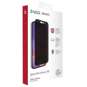ZAGG Invisible Shield Elite Privacy 360 sklo iPhone 14 Pro Max - obrázek 2