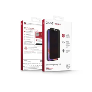 ZAGG Invisible Shield Elite Privacy 360 sklo iPhone 14 Pro Max - obrázek 3