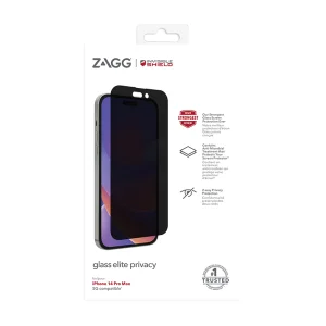 ZAGG Invisible Shield Elite Privacy sklo iPhone 14 Pro Max