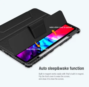 Nillkin Bumper PRO Protective Stand Case pro iPad Pro 12.9 2020/2021/2022/ Air 13 2024 Black - obrázek 2
