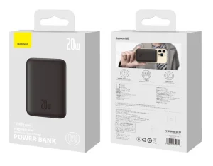 Baseus Magnetická Powerbanka 10000mAh 20W Black - obrázek 8