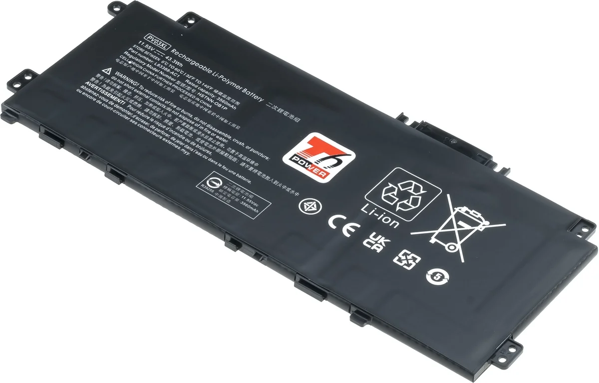 Baterie HP Pavilion 13-bb0000/14-dv0000/14-ec0000 43Wh (T6 Power)