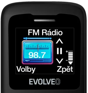 EVOLVEO EasyPhone ID, mobilní telefon pro seniory, černá - obrázek 8