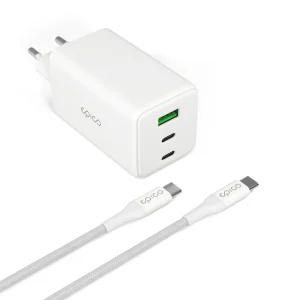 Epico GaN 100W adaptér EA100 s 1,2 m USB-C kabelem - obrázek 3