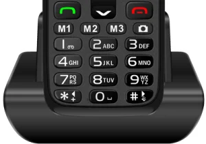 EVOLVEO EasyPhone XR, mobilní telefon pro seniory s nabíjecím stojánkem, černá - obrázek 10