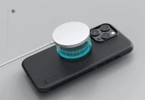Nillkin Super Frosted PRO Magnetic Zadní Kryt pro Apple iPhone 16 Pro Black - obrázek 3