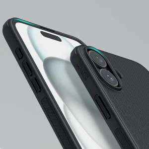 Nillkin Super Frosted PRO Magnetic Zadní Kryt pro Apple iPhone 16 Black - obrázek 4