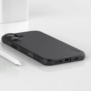 Nillkin Super Frosted PRO Magnetic Zadní Kryt pro Apple iPhone 16 Black - obrázek 9
