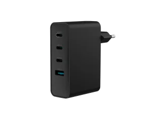 Univerzální USB nabíječka Natec GaN 100W, 3X USB-C, 1X USB-A, Černá - obrázek 7