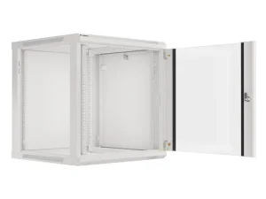 Nástěnný rack 19' 12U 600X600mm šedý flat pack - obrázek 3