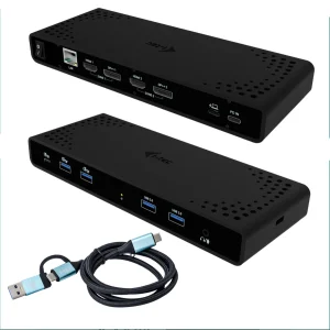 i-tec Universal Dual 4K Dokovací stanice, Power Delivery 85W