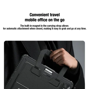 Nillkin Bumper GO Keyboard Case (Backlit Version) pro iPad Pro 11 2024 Black - obrázek 6