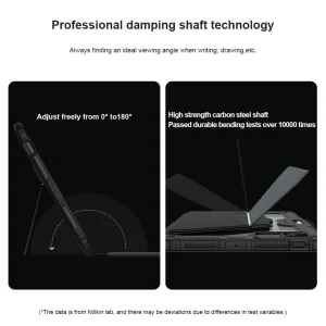 Nillkin Bumper Link Keyboard Case (Backlit Version) pro iPad Pro 11 2024 Black - obrázek 5