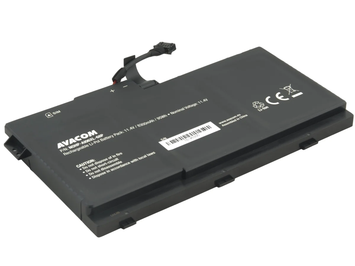 Baterie AVACOM pro HP Zbook 17 G3 AI06XL Li-Pol 11,4V 8300mAh 95Wh