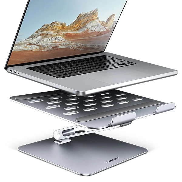 AXAGON STND-LQ hliníkový stojan na notebook 10"-17,3