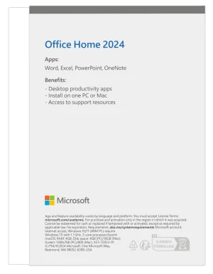 Microsoft Office 2024 pro domácnosti Eng - obrázek 2