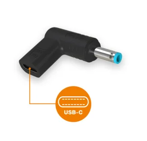Aligator USB-C napájecí redukce 4.5*3.0mm pro notebooky HP - obrázek 2
