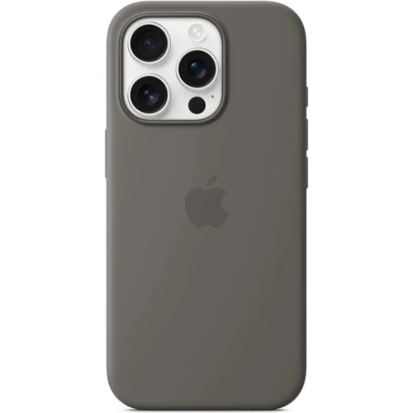 iPhone 16 Pro Max Silicone Case w MS - S.Gray /SK