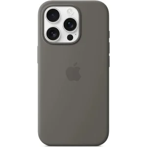 iPhone 16 Pro Max Silicone Case w MS - S.Gray /SK