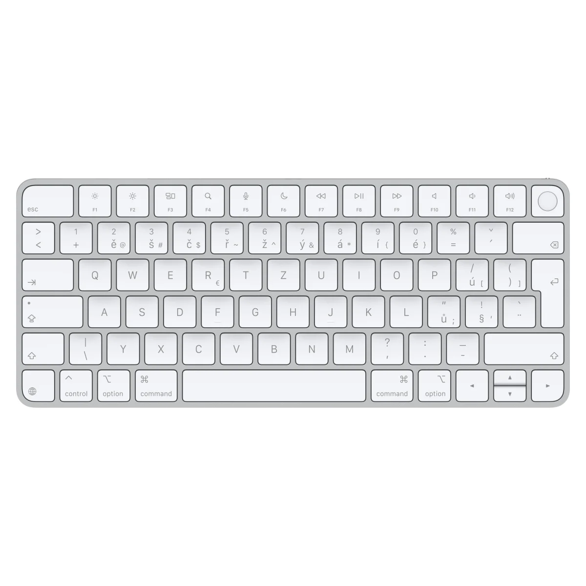 Apple Magic Keyboard Touch ID/Bezdrátová Bluetooth/SK layout/Bílá