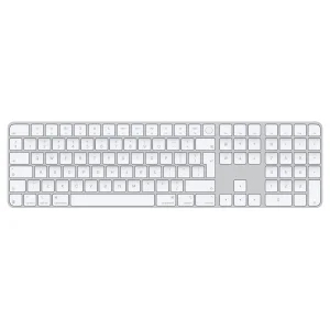 Apple Magic Keyboard Numeric Touch ID/Bezdrátová Bluetooth/IE layout/Bílá