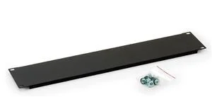 Záslepka 3U do 19" racku černá