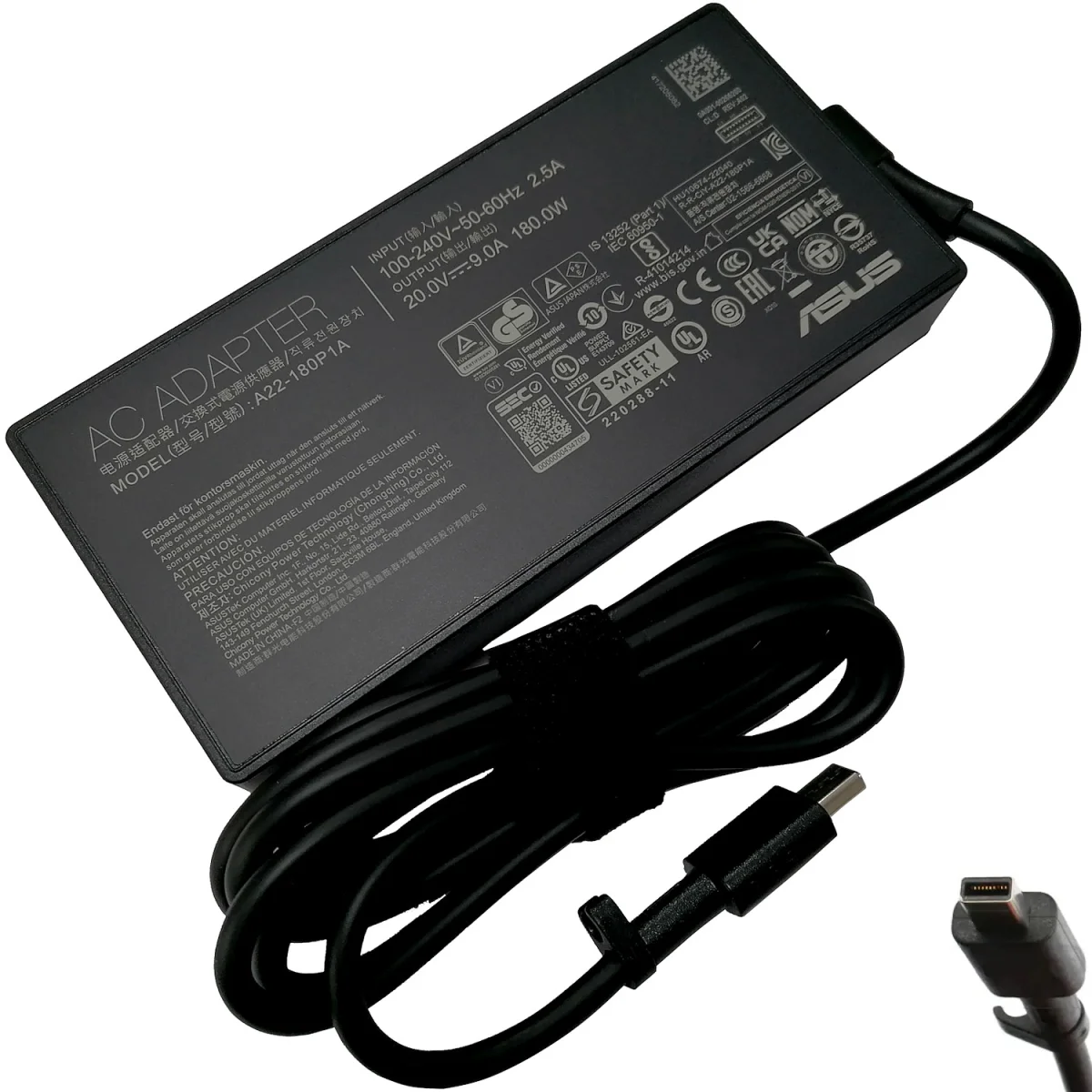 ASUS originální napájecí adaptér 180W 20V