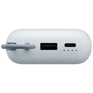 Xiaomi Power Bank 10000mAh (Integrated Cable) Ice Blue GL - obrázek 2