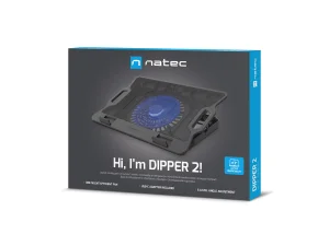 Natec DIPPER 2 chladící podložka 12,1-17,3" s LED a ventilátorem - obrázek 4