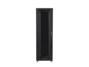 Stojanový rack 19" 42U/800x1200 flat pack black - obrázek 2
