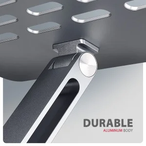 AXAGON HMC-STND, stojan pro 10"-17" notebooky, USB 5Gbps hub, 3x USB-A, HDMI 4k/60Hz, RJ-45, PD 100W - obrázek 9