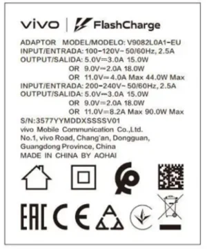VIVO 90W FlashCharge nabíječka - obrázek 2