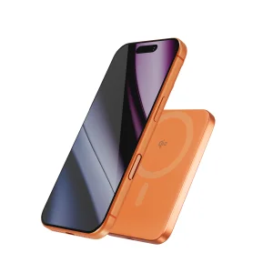 Epico Qi2 5000mAh Alu Mag+ PowerBanka EM51 - oranžová - obrázek 2