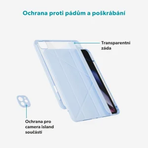 Epico Flip Case iPad Pro 11" (2018-2022)/Air M1-M4 - světle modrá - obrázek 5