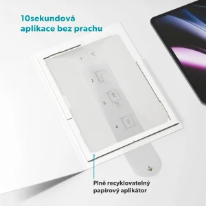 Epico Paper Texture Glass Screen Protector iPad Air 13" M2-M4 s aplikátorem - obrázek 3