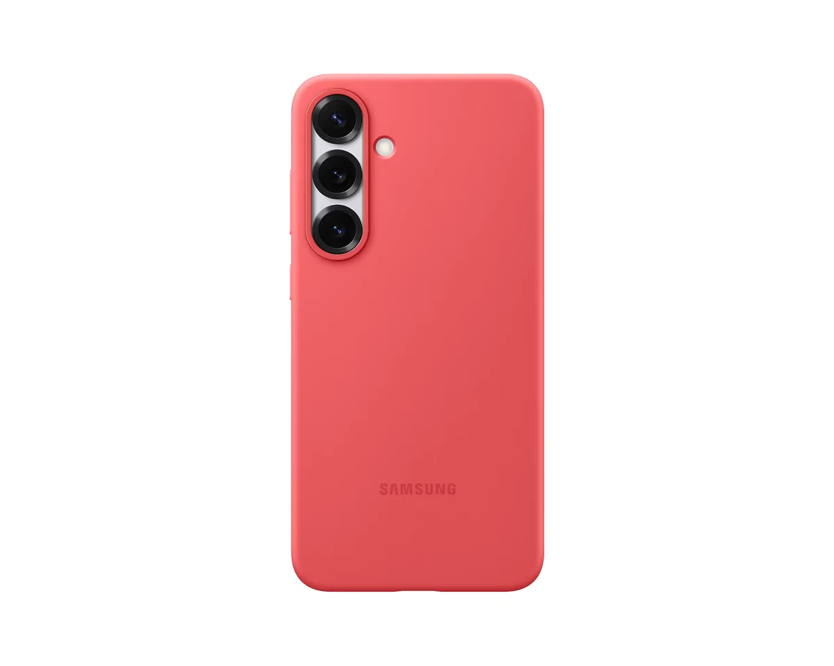 Samsung Silikonový zadní kryt pro Galaxy S25+ Red