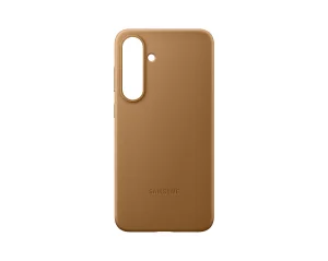 Samsung Ochranný kryt z veganské kůže pro Galaxy S25+ Brown - obrázek 4