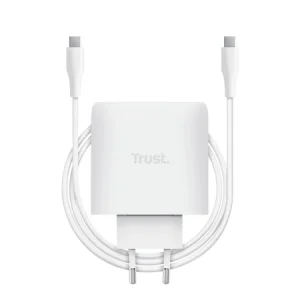 TRUST MAXO 65W USB-C GAN nabíječ bílý - obrázek 2