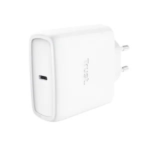 TRUST MAXO 65W USB-C GAN nabíječ bílý