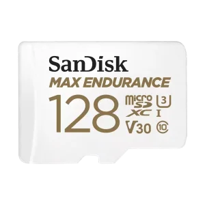 SanDisk MAX ENDURANCE microSDHC 128GB + adaptér