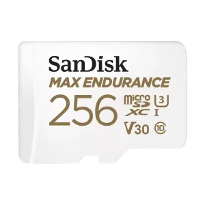 SanDisk MAX ENDURANCE microSDHC 256GB + adaptér