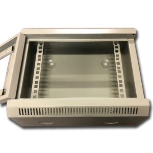 10" rack jednodílný 6U/140 DATACOM Šedý Skl.dv. - obrázek 3