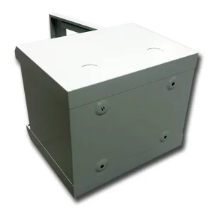 10" rack jednodílný 6U/280 DATACOM šedý Skl.dv. - obrázek 3